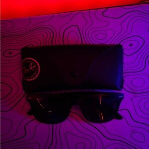 Ray-Ban Black Sunglasses with Case